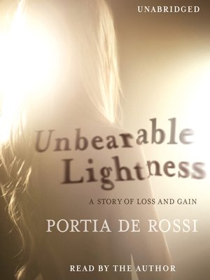 cover image of Unbearable Lightness
